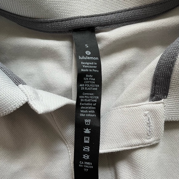 Men’s Lululemon Performance Polo, Size: Small - Picture 3 of 5